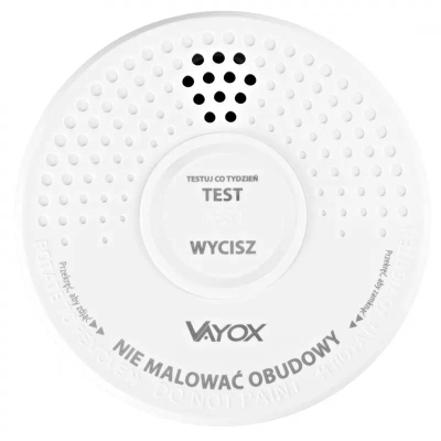 Detektor dima bežični  sa zamjenjivom baterijom 5 godina garancije VA0413