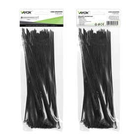 Vezica PVC 2,5x200mm crna 100 komada u pakiranju VOZ-25200B