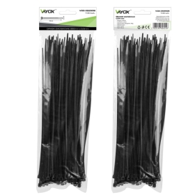 Vezica PVC 3,5x250mm crna 100 komada u pakiranju VOZ-35250B