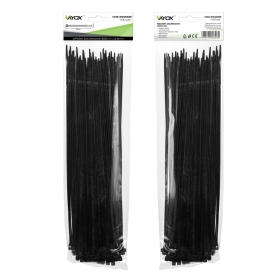 Vezica PVC 3,5x300mm crna 100 komada u pakiranju VOZ-35300B