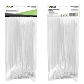 Vezica PVC 4,5x200mm bijela 100 komada u pakiranju VOZ-45200W