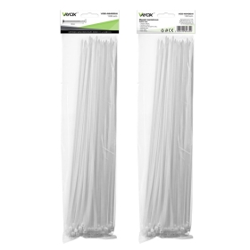 Vezica PVC 4,8x400mm bijela 100 komada u pakiranju VOZ-48400W