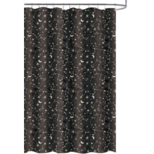 Zavjesa za tuš Jaquard 180x180 PEVA NIGHT GATLIN 020100561