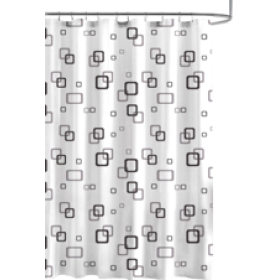 Zavjesa za tuš 180x200 PEVA SQUARE GATLIN 020100639