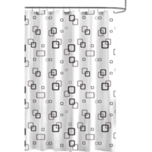 Zavjesa za tuš 180x200 PEVA SQUARE GATLIN 020100639 Zavjesa za tuš 180x200 PEVA SQUARE GATLIN 020100639