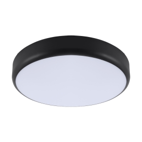 Stropna svjetiljka 15/20/25W 5CCT 2250lm IP54 sa senzorom crna okrugla 04809