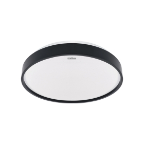 Stropna svjetiljka 12W 4000K 630lm fi255mm SARA okrugla sa crnim rubom 04896