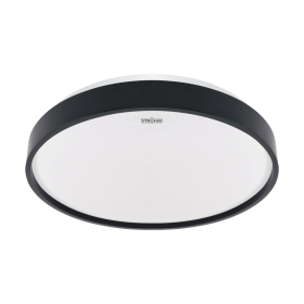Stropna svjetiljka 24W 4000K 1180lm fi325mm SARA okrugla sa crnim rubom 04897