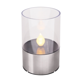 Solarna LED svjetiljka 0,06W 2700K 115x75x75mm inox 05048