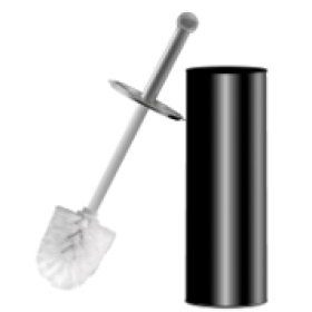 Četka za WC crna GATLIN 10SZCZWCCZARN