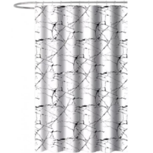 Zavjesa za tuš 180x180 PES DESIGN STONE GATLIN 20100244