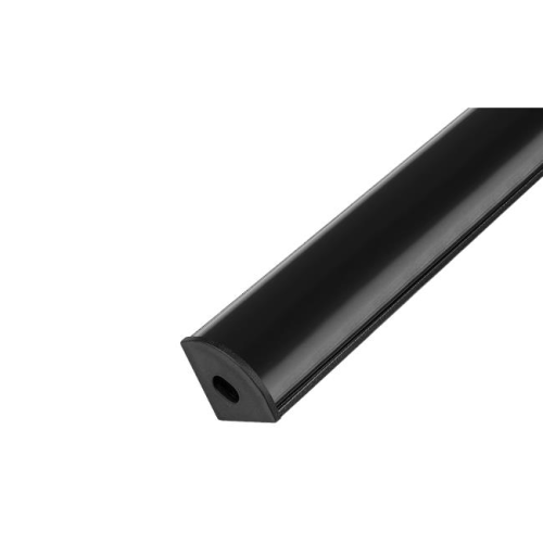 Profil za LED traku kutni aluminijski 2m crni MASTER 3039
