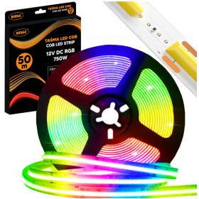 RGB Neon COB LED traka 12V 450D 15W/m IP20 50m BGPL 50XTB-50M-12V-750W-RGB