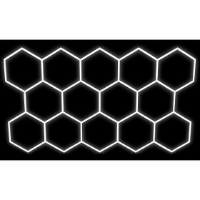 Hexagon LED 14L 570W 5230x3010mm 6500K MASTER 5115