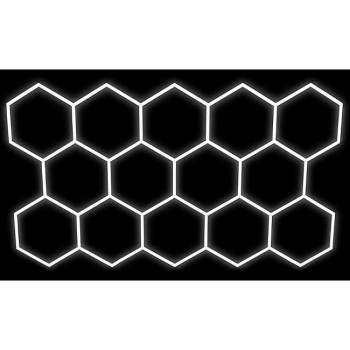 Hexagon LED 14L 570W 5230x3010mm 6500K MASTER 5115
