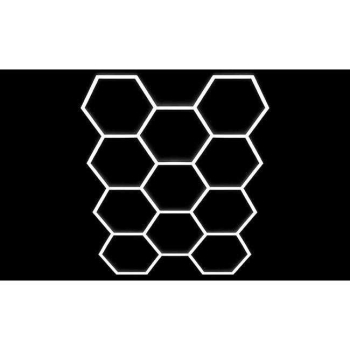 Hexagon LED 11L 460W 4190x3010mm 6500K MASTER 5117