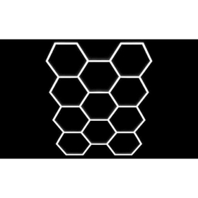 Hexagon LED 11S 368W 3360x2380mm 6500K MASTER 5118