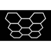 Hexagon LED 8S 280W 2520x2380mm 6500K MASTER 5120