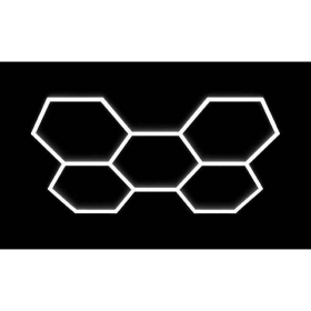 Hexagon LED 5S 192W 1680x2380mm 6500K MASTER 5122