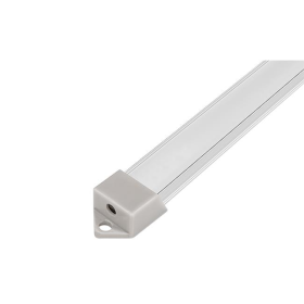 Profil za LED traku nadgradni aluminijski 2m srebrni Master 9602