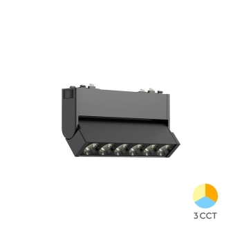 Linearna magnetska svjetiljka 6W 3CCT 440lm 48VDC 22x57x125mm IP20 S20B crna BRAYTRON BD60-23181