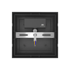 Zidna svjetiljka 15W 3CCT 1450lm 160x160mm IP65 kvadratna crna BRAYTRON BG38-01182
