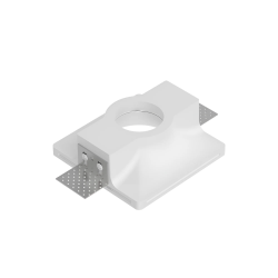 Kućište za GU10 žarulju max 35W 120x45x120mm IP20 kvadratno bijelo za šuplji zid BRAYTRON BH03-00210