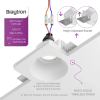 Kućište za GU10 žarulju max 35W 120x58x120mm IP20 kvadratno bijelo za šuplji zid BRAYTRON BH03-00240 Kućište za GU10 žarulju max 35W 120x58x120mm IP20 kvadratno bijelo za šuplji zid BRAYTRON BH03-00240