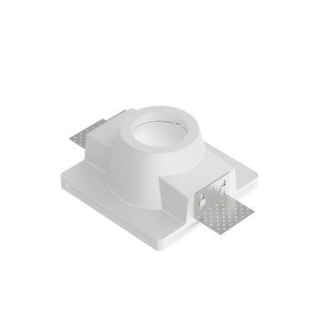 Kućište za GU10 žarulju max 35W 120x58x120mm IP20 kvadratno bijelo za šuplji zid BRAYTRON BH03-00240