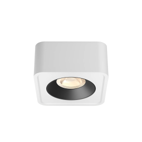 Stropna svjetiljka 10W 3CCT 900lm 98x98mm IP20 kvadratna bijelo-crna BRAYTRON BH04-00050