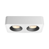 Stropna svjetiljka 2x10W 3CCT 1800lm 197x98mm IP20 pravokutna bijelo-crna BRAYTRON BH04-00060 Stropna svjetiljka 2x10W 3CCT 1800lm 197x98mm IP20 pravokutna bijelo-crna BRAYTRON BH04-00060