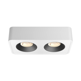 Stropna svjetiljka 2x10W 3CCT 1800lm 197x98mm IP20 pravokutna bijelo-crna BRAYTRON BH04-00060