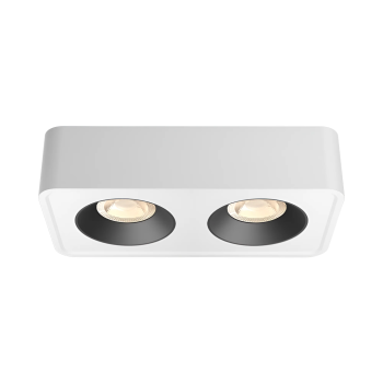 Stropna svjetiljka 2x10W 3CCT 1800lm 197x98mm IP20 pravokutna bijelo-crna BRAYTRON BH04-00060