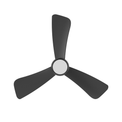 Ventilator stropni sa osvjetljenjem 18+30W 3CCT 1800lm fi970mm IP20 sa daljinskim upravljačem crni BRAYTRON BH85-00221