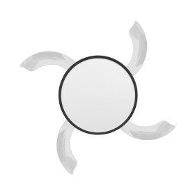 Ventilator stropni sa osvjetljenjem 32+30W 3CCT 2600lm fi1060mm IP20 dimabilna sa daljinskim upravljačem crni BRAYTRON  BH85-00301