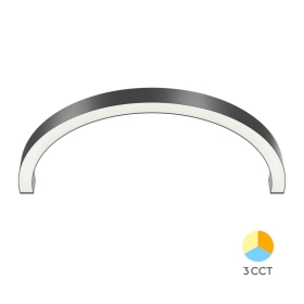 Konektor 1/2 kružni za linearnu svjetiljku 56W 3CCT 6720lm fi1060mm IP20 crna ALINE BRAYTRON BN01-97881