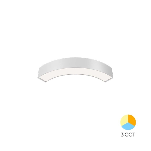 Konektor 1/4 kružni za linearnu svjetiljku 18W 3CCT 2160lm fi560mm IP20 bijela ALINE BRAYTRON BN01-98080