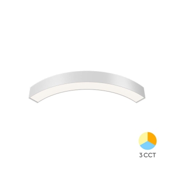 Konektor 1/4 kružni za linearnu svjetiljku 24W 3CCT 2880lm fi800mm IP20 bijela ALINE BRAYTRON BN01-98180