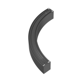 Konektor 1/4 kružni za linearnu svjetiljku 24W 3CCT 2880lm fi800mm IP20 crna ALINE BRAYTRON BN01-98181