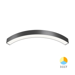 Konektor 1/4 kružni za linearnu svjetiljku 30W 3CCT 3600lm fi1060mm IP20 crna ALINE BRAYTRON BN01-98281