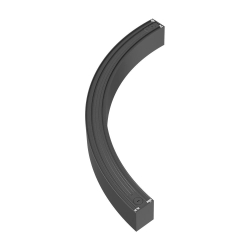 Konektor 1/4 kružni za linearnu svjetiljku 30W 3CCT 3600lm fi1060mm IP20 crna ALINE BRAYTRON BN01-98281