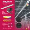 Linearna svjetiljka 30W 4000K 5000lm 600mm IP20 promjenjiva vataža crna SLINE BRAYTRON BN03-00611