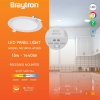Panel LED 15W 3CCT 1440lm IP40 ugradbeni okrugli bijeli BRAYTRON BP01-61580