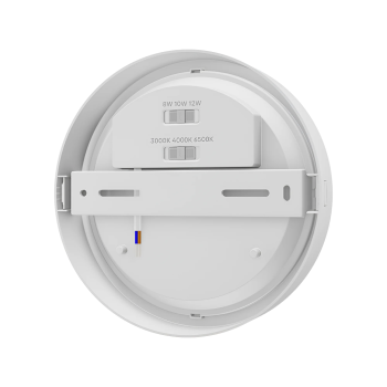 Panel LED 12W 3CCT 1440lm IP40 promjenjiva vataža nadgradni okrugli bijeli BRAYTRON BP03-01280