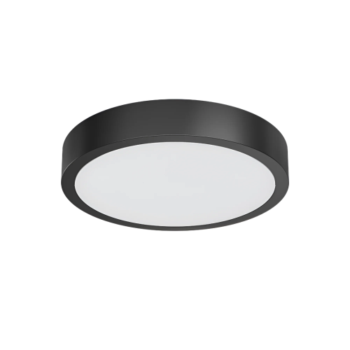 Panel LED 12W 3CCT 1440lm IP40 promjenjiva vataža nadgradni okrugli crni BRAYTRON BP03-01281