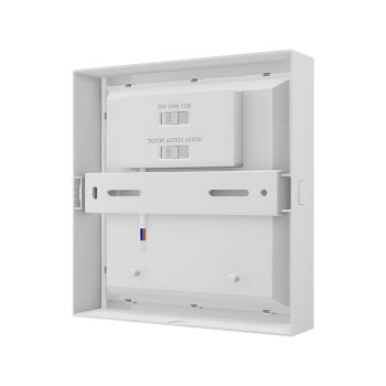 Panel LED 12W 3CCT 1440lm IP40 promjenjiva vataža nadgradni kvadratni bijeli BRAYTRON BP04-01280