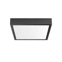 Panel LED 12W 3CCT 1440lm IP40 promjenjiva vataža nadgradni kvadratni crni BRAYTRON BP04-01281