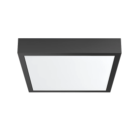 Panel LED 18W 3CCT 2160lm IP40 promjenjiva vataža nadgradni kvadratni crni BRAYTRON BP04-01881