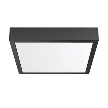 Panel LED 24W 5CCT 2880lm IP40 promjenjiva vataža nadgradni kvadratni crni BRAYTRON BP04-02481
