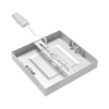 Panel LED 18W 3CCT 1760lm IP40 nadgradni kvadratni bijeli BRAYTRON BP04-61880